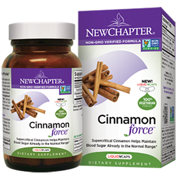 Cinnamon Force 60 liquid vegcaps