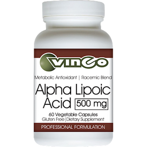 Alpha Lipoic Acid 500mg 60 vegcaps