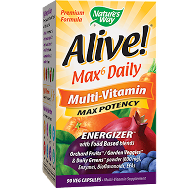 Alive! Max6 Daily (with iron) 90vcaps