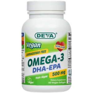 Vegan DHA-EPA 500 mg 60 softgels