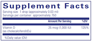 Vitamin D3 Liquid 22.5 ml