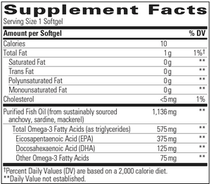 Pure Omega HP 120 softgels