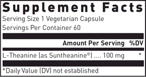 L-Theanine 100 mg 60 caps