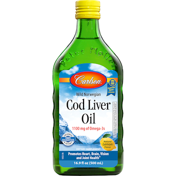 Cod Liver Oil Lemon 16.9 oz