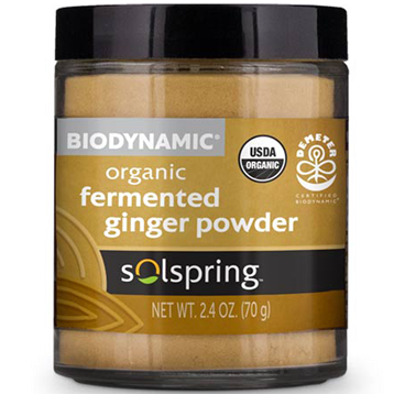 Solspring Biodynamic® Organic Fermented Ginger Powder Org 2.4 oz
