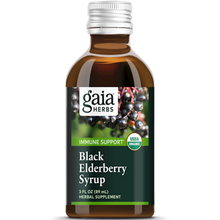 Load image into Gallery viewer, Black Elderberry Syrup 3 fl oz