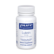Load image into Gallery viewer, Lutein 20 mg 60 gels