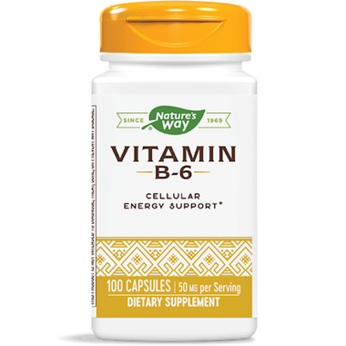 Vitamin B-6 50 mg 100 caps