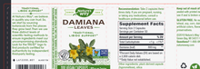 Load image into Gallery viewer, Damiana Leaves 400 mg 100 caps