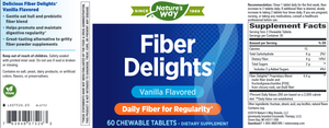 Fiber Delights - Vanilla 60 chew