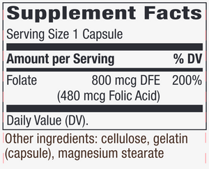 Folate 100 caps