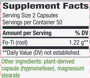 Fo-Ti Root 610 mg 100 caps