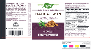 Hair & Skin Formula 599 mg 100 caps