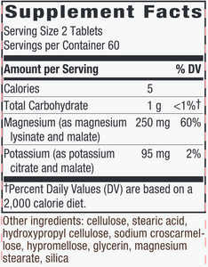 Krebs Magnesium Potassium 120 tabs