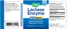 Load image into Gallery viewer, Lactase Enzyme 100 caps