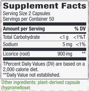 Licorice Root 450 mg 100 caps