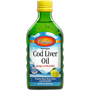 Cod Liver Oil Lemon 8.4 fl oz