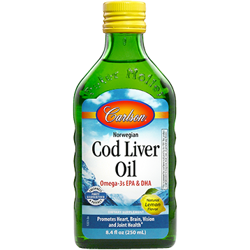 Cod Liver Oil Lemon 8.4 fl oz