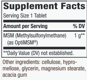 MSM 1000 mg 200 tabs