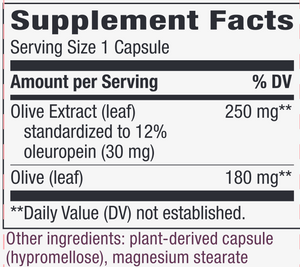 Olive Leaf 250 mg 60 caps