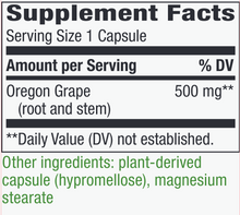 Load image into Gallery viewer, Oregon Grape Root 90 caps