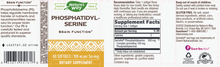 Load image into Gallery viewer, Phosphatidyl Serine 500 mg 60 gels