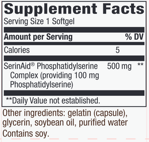 Phosphatidyl Serine 500 mg 60 gels