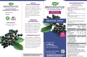 Sambucus Original Syrup 8 oz