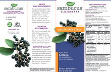 Load image into Gallery viewer, Sambucus Sugar Free Syrup 8 oz