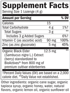 Sambucus Zinc Honey Lemon 24 loz