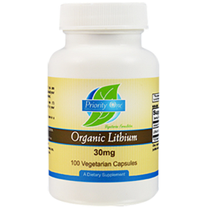 Lithium Organic 30mg 100 vegcaps