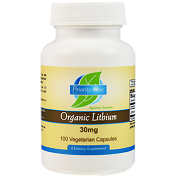 Lithium Organic 30mg 100 vegcaps