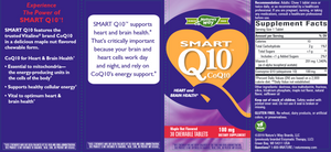 SMART Q10 CoQ10 Maple 100 mg 30 chew