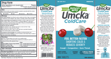 Load image into Gallery viewer, Umcka ColdCare Cherry 20 chew