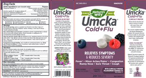 Umcka Cold+Flu Berry 20 chew