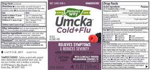 Umcka Cold+Flu Syrup Berry 4 oz