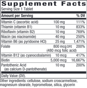 Biotin Forte 5 mg without Zinc 60 tabs