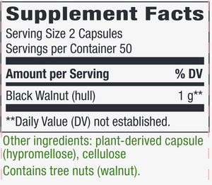 Black Walnut 100 caps