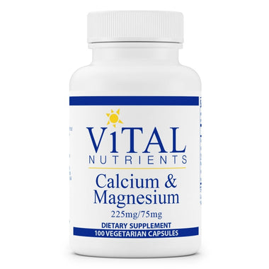 Calcium & Magnesium 225mg/75mg 100 vegetarian capsules