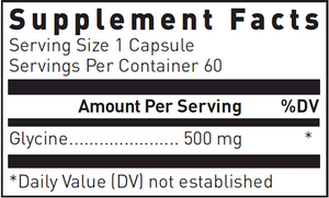 Glycine 500 mg 60 caps