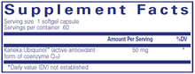 Load image into Gallery viewer, Ubiquinol -QH 50 mg 60 gels