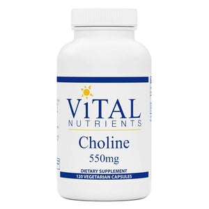 Choline 550mg 120 veg capsules