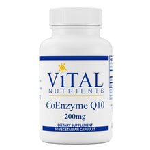 Load image into Gallery viewer, CoEnzyme Q10 200mg Supplement 60 veg capsules