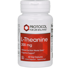 Load image into Gallery viewer, L-Theanine 200 mg 60 vcaps