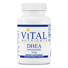 Load image into Gallery viewer, DHEA (micronized) 10mg Supplement 60 veg capsules