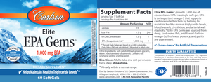 Elite EPA Gems 60 softgels