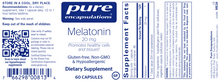 Load image into Gallery viewer, Melatonin 20 mg 60 vcaps