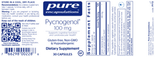 Load image into Gallery viewer, Pycnogenol 100 mg 30 vegcaps