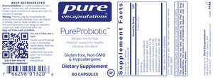 Pure-Probiotic (allergen-free) 60 vcaps