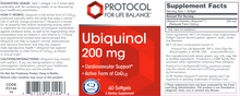 Load image into Gallery viewer, Ubiquinol 200 mg 60 gels